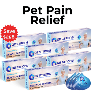 QE Pet Pain Relief Skin Patches 6 Packs
