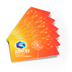 QE Allergy Relief Card Set of 6