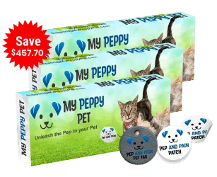 Pep and Pain Pet Tag,  3 Packs (Subscription)
