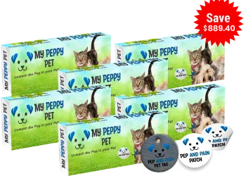 Pep and Pain Pet Tag,  6 Packs (Subscription)