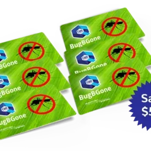 QE BugBGone Card Set of 6