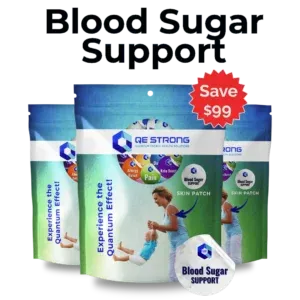 QE Blood Sugar Support Skin Patches 3 Packs