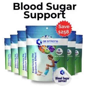 QE Blood Sugar Support Skin Patches 6 Packs