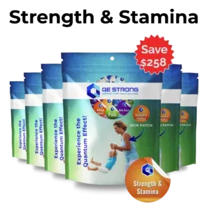 QE Strength & Stamina Skin Patches 6 Packs