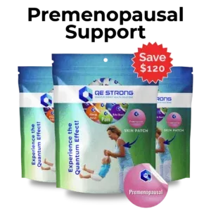 QE Premenopausal Support Skin Patches 3 Packs Subscription