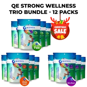 QE Strong Wellness Trio Bundle - 12 Packs