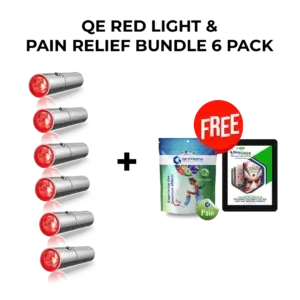 QE Red Light & Pain Relief Bundle 6 Pack