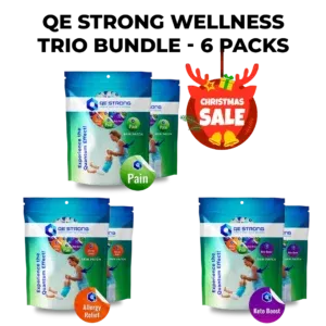 QE Strong Wellness Trio Bundle - 6 Packs