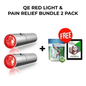 QE Red Light & Pain Relief Bundle 2 Pack