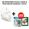 QE Strong Infrared Facial Mask & Pain Relief Bundle 1 Pack